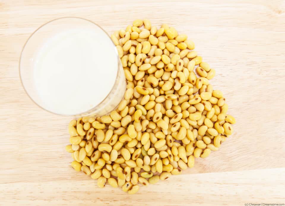 Soy beans and shake